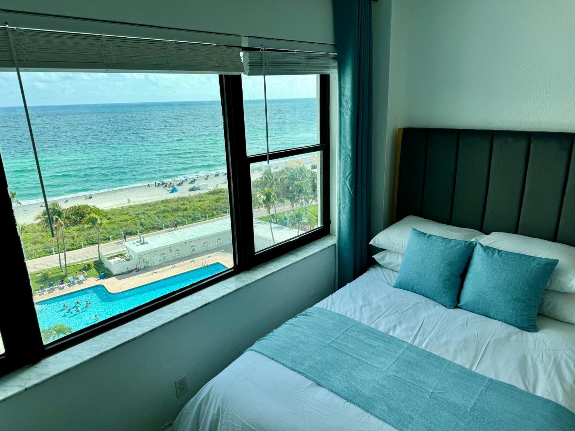 Directly On The Beach With Pool & Ocean View Miami Beach Exteriör bild