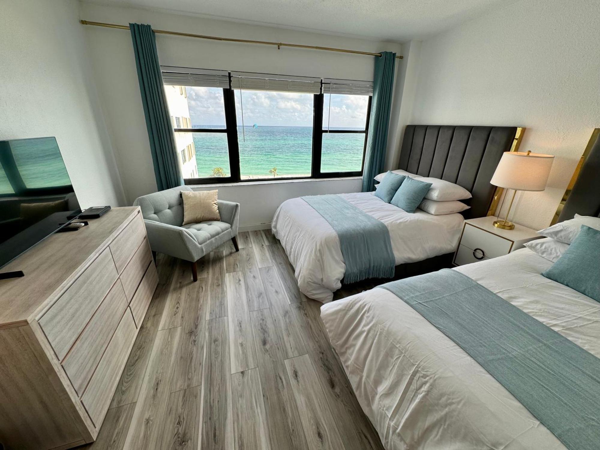 Directly On The Beach With Pool & Ocean View Miami Beach Exteriör bild