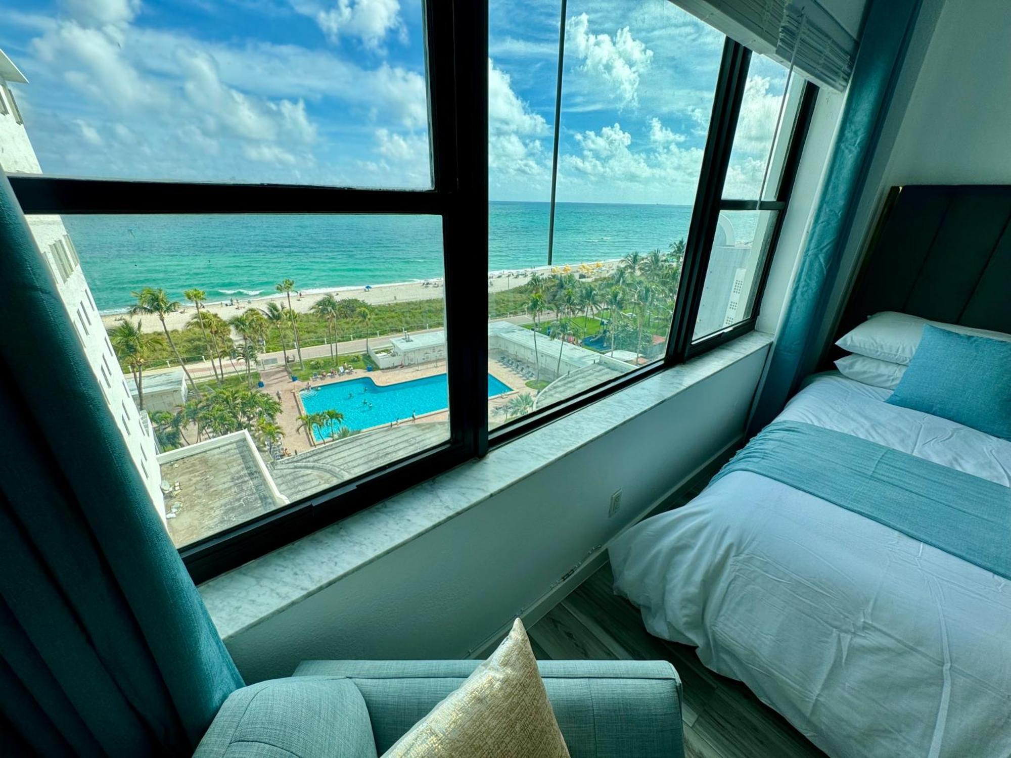 Directly On The Beach With Pool & Ocean View Miami Beach Exteriör bild