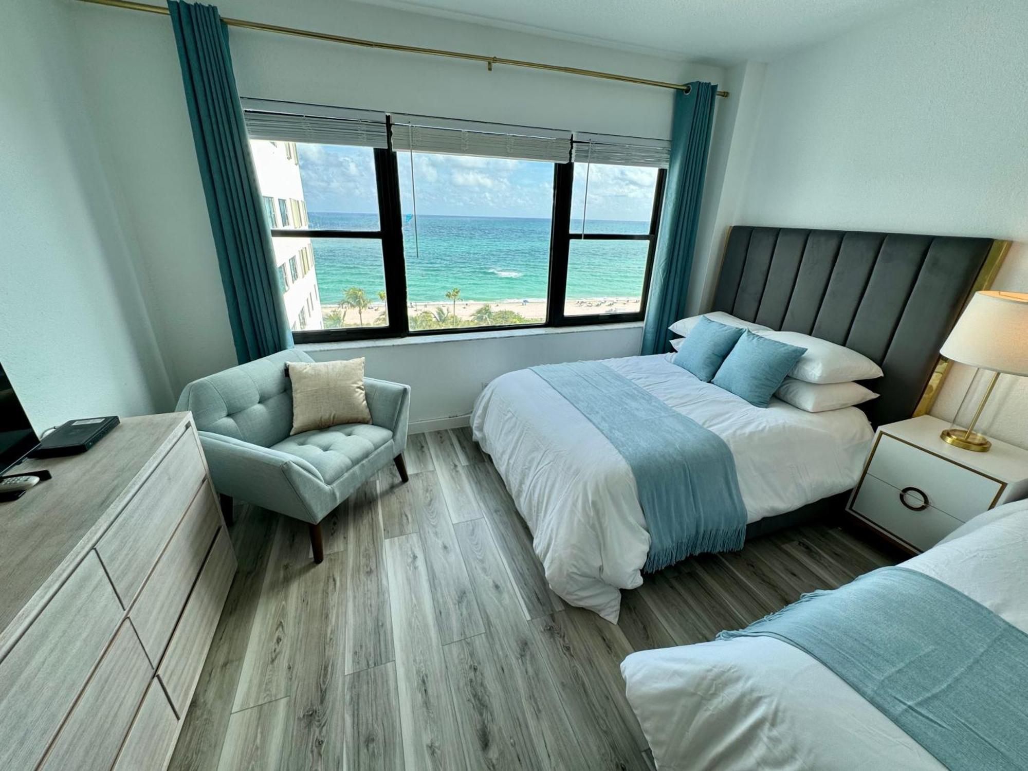 Directly On The Beach With Pool & Ocean View Miami Beach Exteriör bild